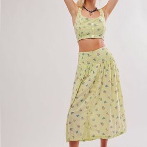 Free People Iris Corset Set - Size L - worn once!